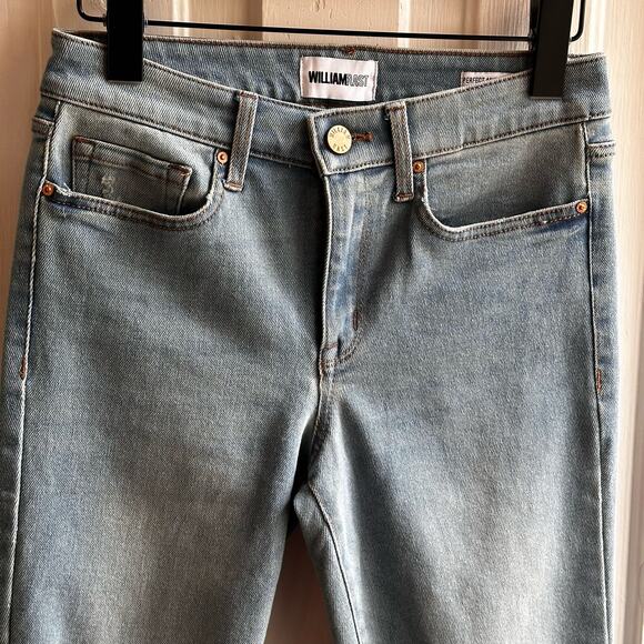 William Rast Perfect Ankle Skinny Raw Hem Jeans in Early Morning - Picture 3 of 10
